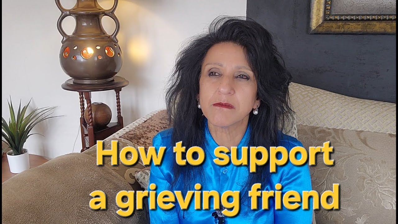 How to support a grieving friend - YouTube