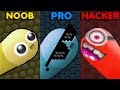 NOOB vs PRO vs HACKER in Slither.io Gameplay!