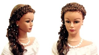 Свадебная прическа, вечерняя прическа,прическа на выпускной Wedding prom hairstyle Свадебная прическа, вечерняя прическа,прическа на выпускной Wedding prom hairstyle