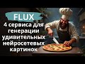 Нейросеть Flux - 4 сервиса для генерации удивительных изображений
