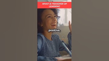 WHAT IS TRANSFER OF LEARNING | FOR UGC NET EDUCATION, B.Ed., M.Ed., CTET@EducationClassesByVimal