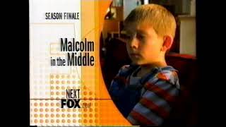 Malcom in the Middle Season Finale Promo (2000) Wealth