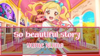 (Lyrics Eng Sub)Aikatsu Stars!- So beautiful Story!- Yume Nijino