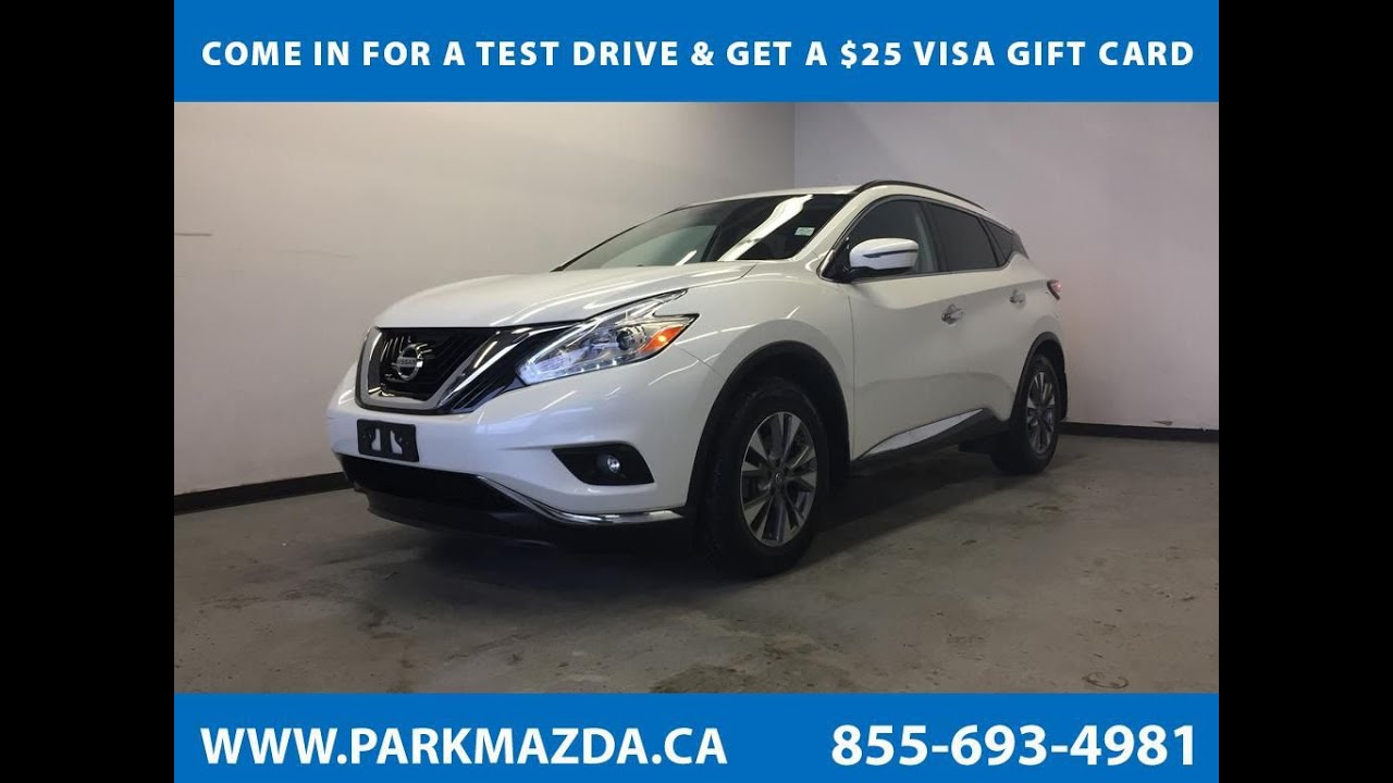 WHITE 2017 Nissan Murano  Review Sherwood Park Alberta - Park Mazda