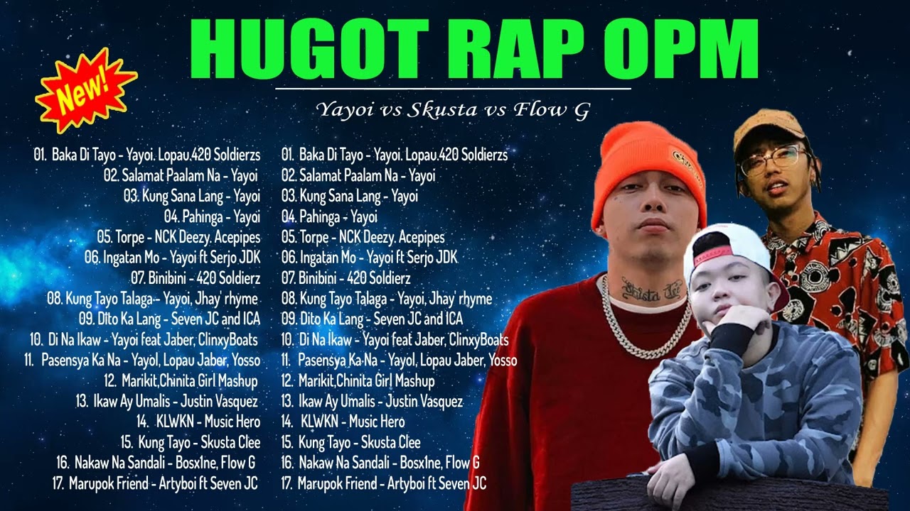 420 Soldierz Rap ,Yayoi Rap Song's and King Badjer,Skusta Clee 🎧 Best HUGOT Rap SONG'S Trending 202