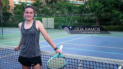 Julia Ramos - College tennis recruiting video Spri...