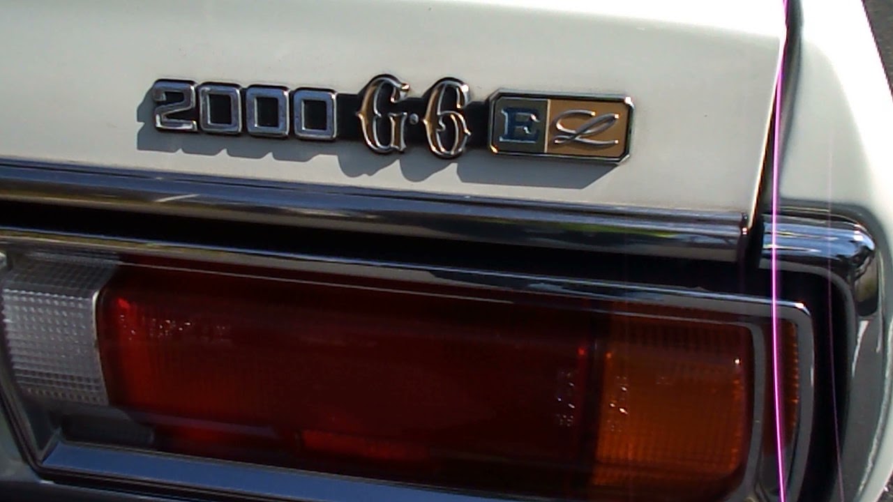 昭和52年 810ブルーバード G6Eα ワンオーナー - YouTube