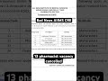 AIIMS CRE Pharmacist result and vacancy #aiimspharmacist #aiimscre2025 #aiimscreresult