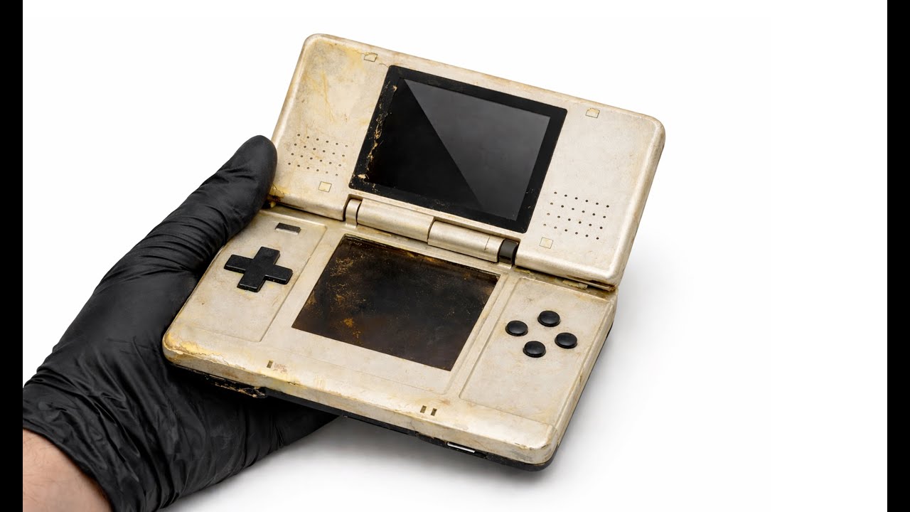 This classic Nintendo DS was falling apart - I fixed it