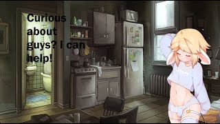 Your Femboy Friend helps you with your bicuriousity [ASMR] [M4M] [Spicy]