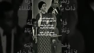 ربما تجمعنا اقدارنا 💔 / ام كلثوم