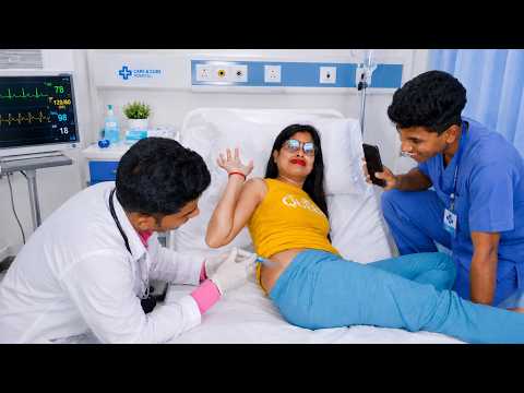 IM Intramuscular Injection || Doctor Uncle Ne Ghusa Diya IM Intramuscular Injection || Funny Video