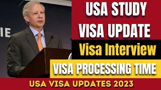 USA Visa Update |Visa Interview Fees | Visa processing Time | 2023  #usvisaupdate #usavisasuccess