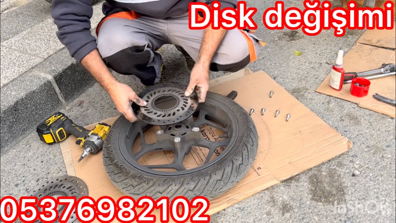 Honda pcx ön disk değişimi whatsap 05376982102