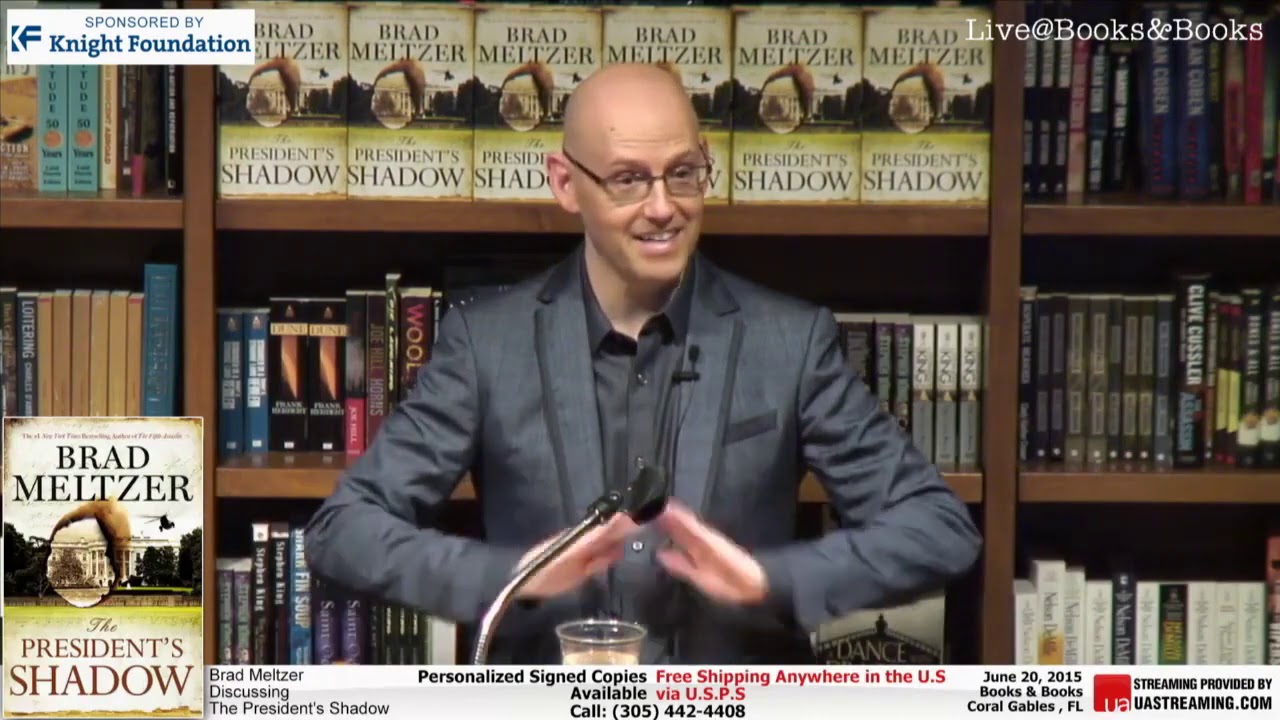 Brad Meltzer The President's Shadow YouTube