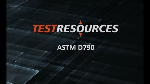 ASTM D790 Three Point Flexural Test Machines and Fixtures