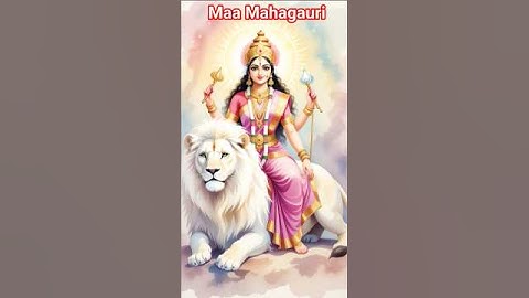 मॉं महागौरी status | नवरात्र आठंवा दिन​ | Navratri Day 8 Status | #mahagauri​ #status​ #navratripuja