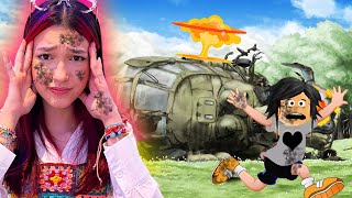 Roblox - PERDIDAS EM UMA ILHA MISTERIOSA !! HISTORINHAS ROBLOX (Helicopter Story) | Luluca Games screenshot 4