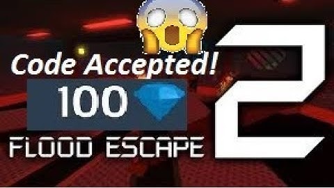 Omg This Code Gives 100 Gems!! (Flood Escape 2)