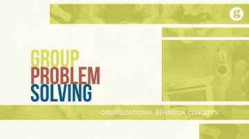 Group Problem Solving