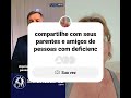 VITORIA PARA OS PCDs Pessoas com Deficiencia