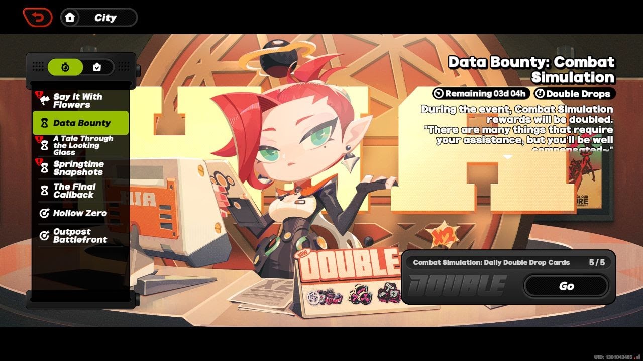 Data Bounty - Combat Simulation Event - Zenless Zone Zero (ZZZ)