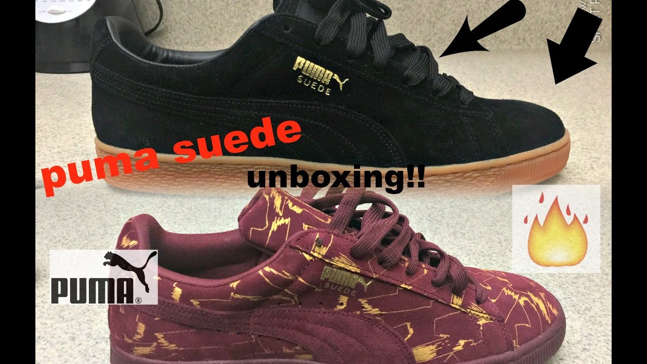 puma suede classic unboxing