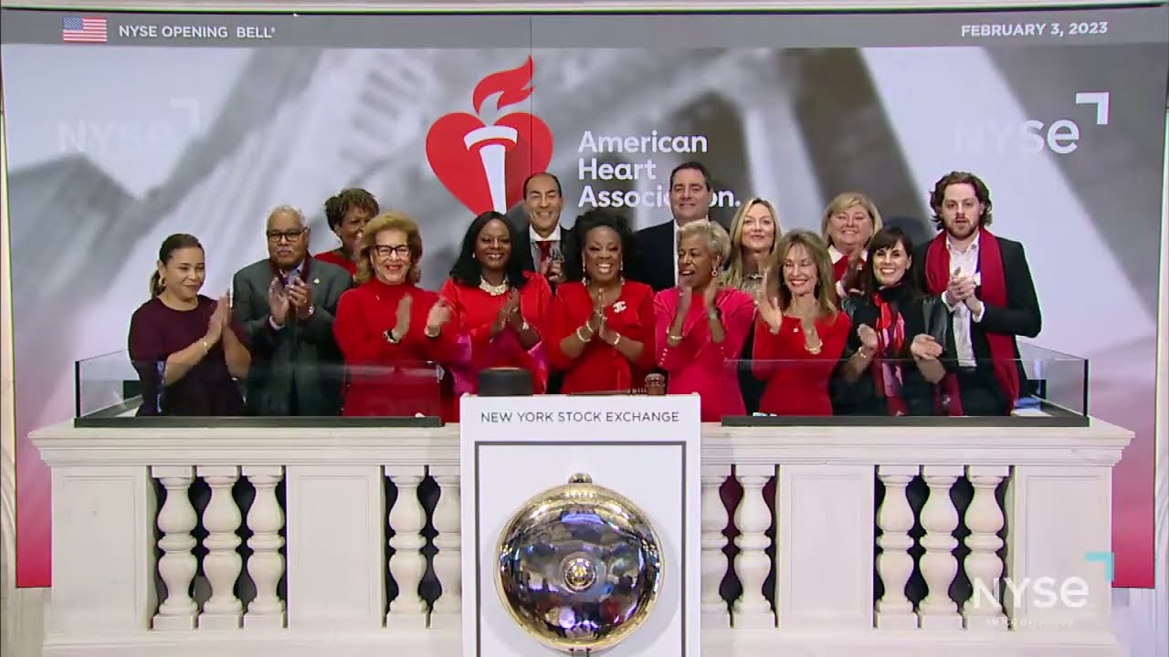 The American Heart Association Rings The Opening Bell®