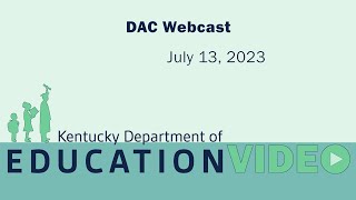 DAC Webcast – July 2023
