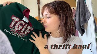 ASMR casual (thrift)shopping haul (soft spoken, tapping, crinkles) screenshot 4