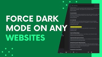 How to Enable Force Dark Mode on Any Websites in Chrome & Brave Browsers 2025