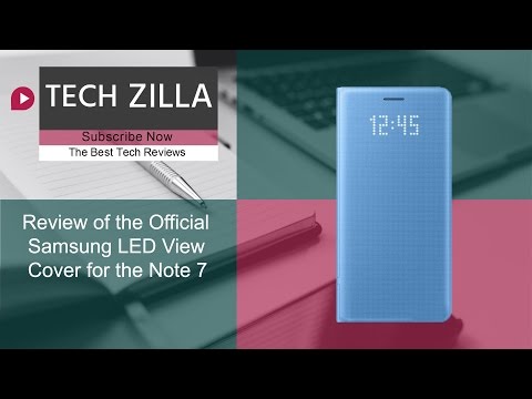 Official Samsung Galaxy Note 7 LED View Cover Review