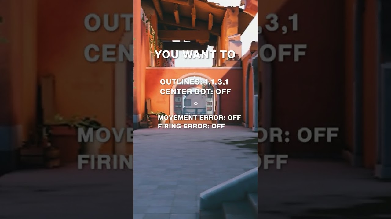 THE BEST CROSSHAIR THAT GOT ME TO RADIANT