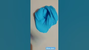 making butter slime with air dry clay