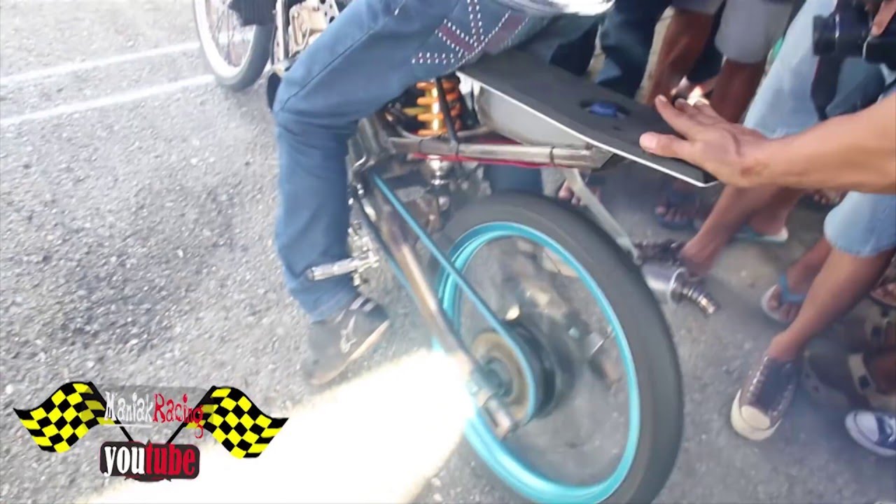 HEBOH !! Duel NINJA TU 155 cc  Rully PM ( MD RACING ) vs Eko Kodok  ( VREINZ )  drag bike KEBUMEN