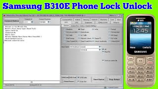 Samsung B310E Phone Unlock Miracle Crack 2.82| Samsung b310e|b313e|y1200e unlock