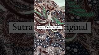 Kain Bali Batik Sutra Paris Original Motif Cendrawasih
