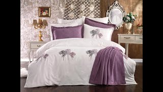 Elegant Tree Nakışlı Gelin Seti Mor