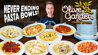 MOST OLIVE GARDEN UNLIMITED NEVER ENDING PASTA EVER EATEN VERIFIED WEIGHT!