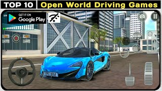 Top 10 Realistic Open World Driving Games For Android 2021 | High Graphics | (Offline) screenshot 2