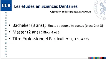 Quel étude Faut-il faire pour devenir dentiste ?