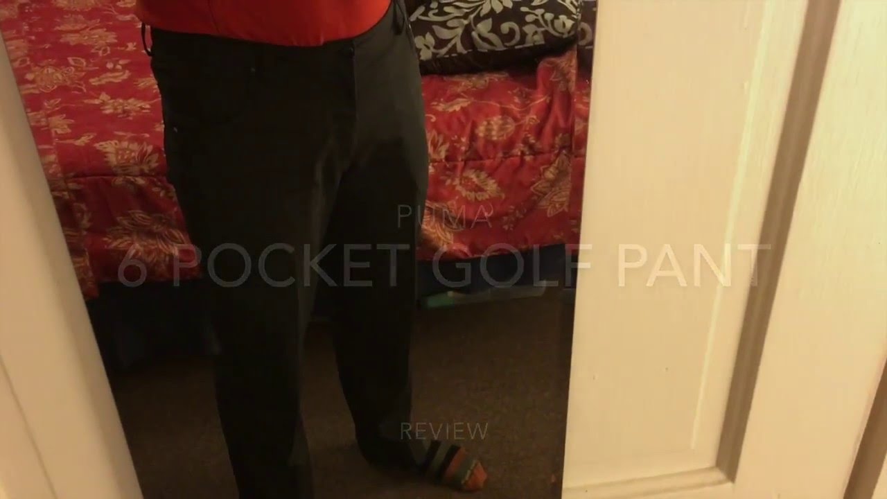 Puma 6 Pocket Golf Pant Review - YouTube