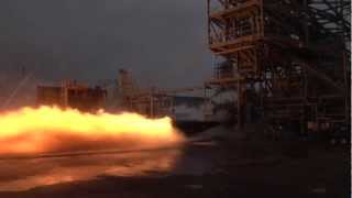 Saturn V F-1 Engine Gas Generator Blazes Back To Life
