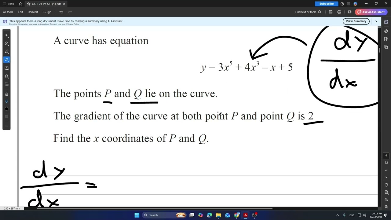 Maths Edexcel WMA11/01 Explaining