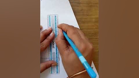 Draw a line PQ. Draw another line ➖parallel to PQ at a distance of 3 cm from it.