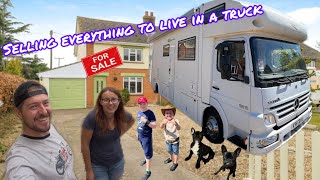 Selling our house, quitting our jobs and living full time as a family in a truck