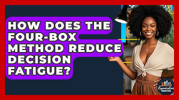 How Does The Four-Box Method Reduce Decision Fatigue? - Your Organization Mentor