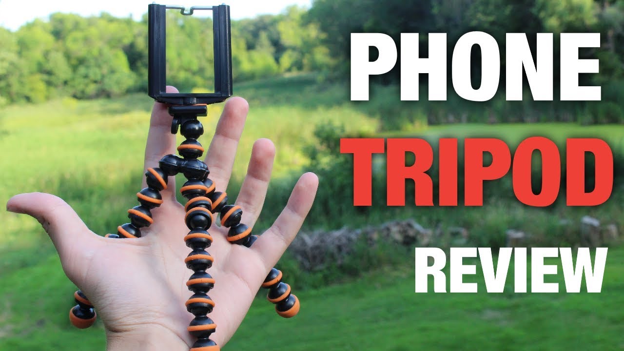 BEST Phone Tripod Review Octopus Style Tripod YouTube