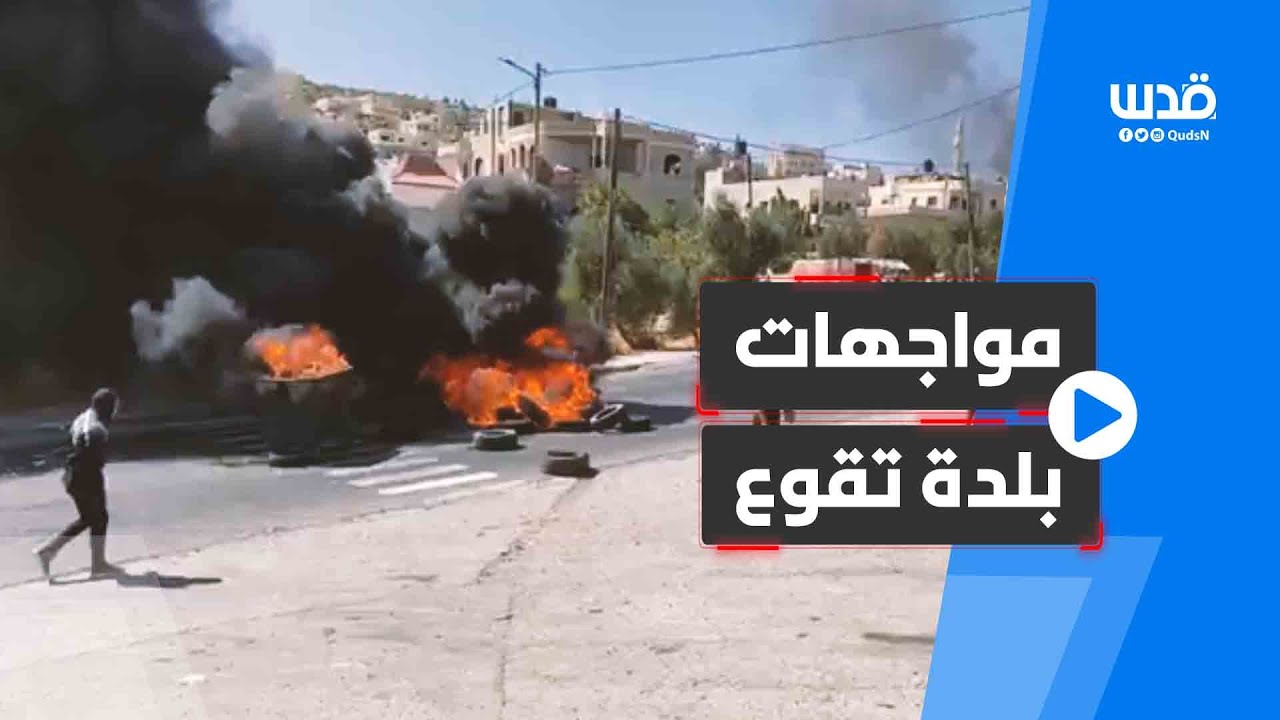 مواجهات بلدة تقوع