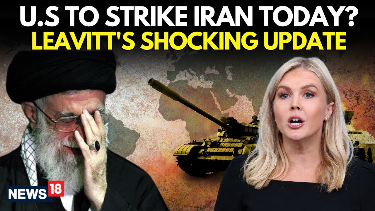LIVE US–Iran Crisis: Leavitt Reveals Possible Military Strike Today? | Briefing Shocks The World
